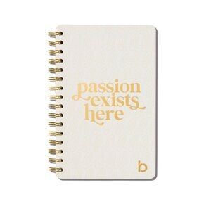 Be Rooted Journal Passion Spiral Notebook for Women Hard Cover Lined Paper 5x8.5